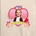 thumbnail image 3 of Wizard of Oz - Heart Dorothy - Women's Lightweight French Terry Long Sleeve Shirt, 3 of 5