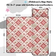 thumbnail image 5 of Pioneer Flower Floral Print Pattern Toddler Nap Mat for Teens Preschool Daycare, Teens Sleeping Mat Bag, Toddler Sleeping Bag with Pillow, 5 of 6