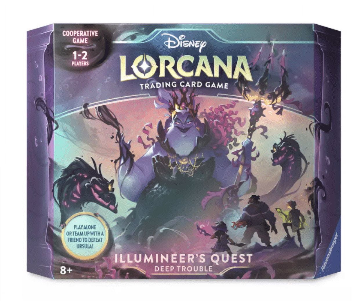 ロルカナ アースラ イルミネーターズ クエスト BOX Ursula' j13I Disney Lorcana Trading Card Game Ursula Return Illumineer Quest