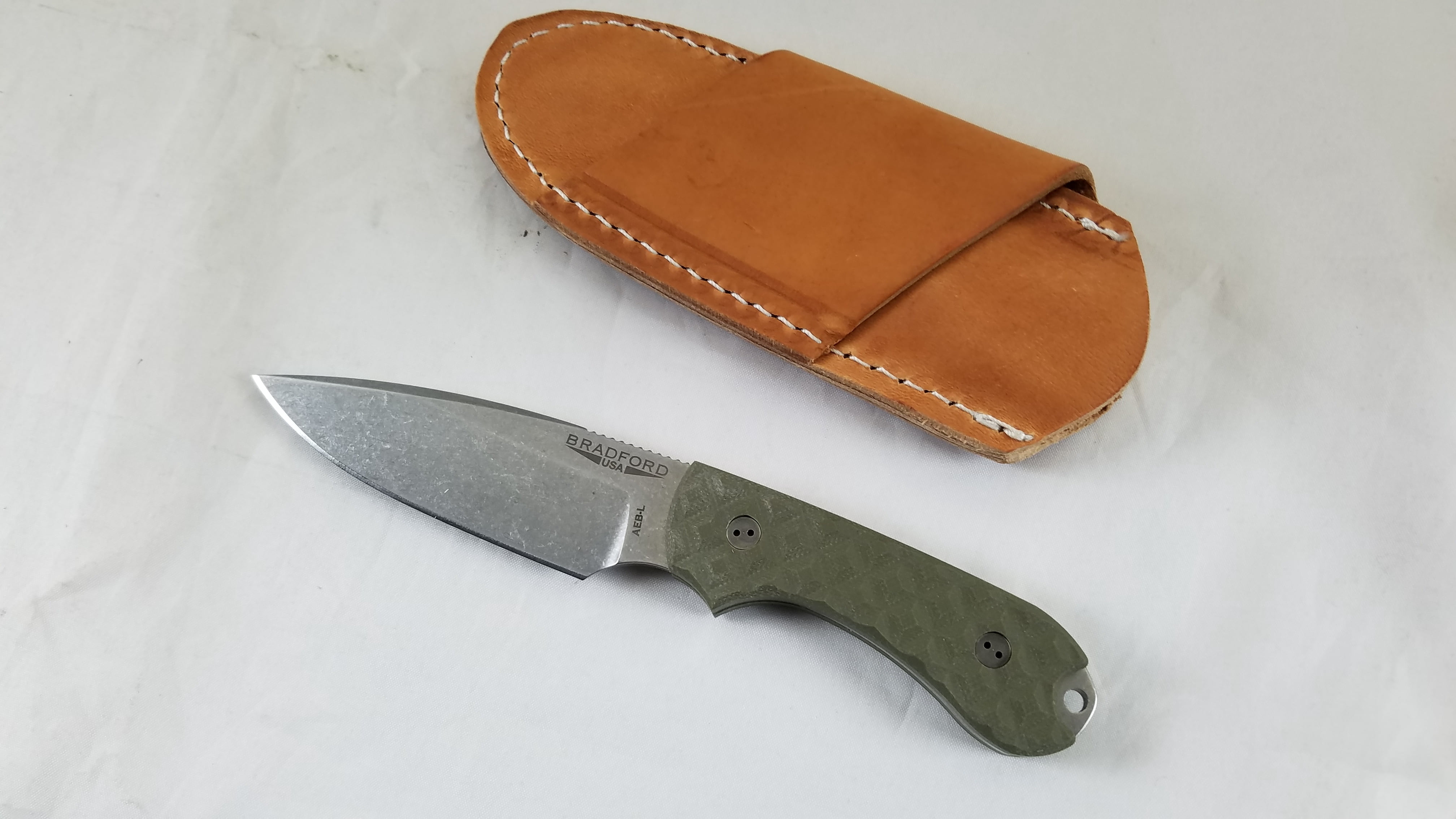 Bradford Knives Guardian 3 OD Green