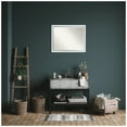 thumbnail image 2 of Amanti Art Morgan White Blue Beveled Wood Wall Mirror 24.25 x 30.25 in., 2 of 10