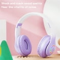 thumbnail image 5 of Headset with Bluetooth – New Headset LED Light-emitting Plug Bluetooth Color Gradient Wireless Bluetooth Headset Mobile Phones, 5 of 9