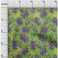 thumbnail image 1 of oneOone Cotton Silk Green Fabric Batik Quilting Supplies Print Sewing Fabric By The Yard 42 Inch Wide, 1 of 4