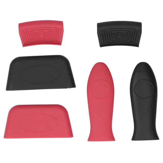 Kitchen Utensils,6Pcs set Pot Handle Anti Scald Sleeve Cookware Accessory Professional Grade