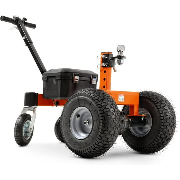SuperHandy Motorized Trailer Dolly with Tow Tires - 24V, 3600 lbs Towing Capacity, 600 lbs Tongue Weight