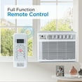 thumbnail image 6 of BLACK+DECKER Window Air Conditioner 18000 BTU, Cools Up to 1000 Sq. Ft., Remote Control, 3 Cooling Speeds and Fan Only, BD18WT6, 6 of 8