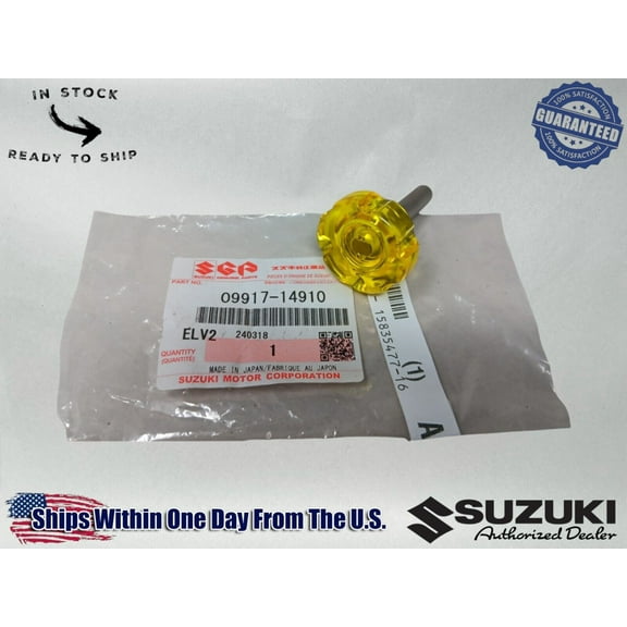 Suzuki Genuine OEM Authentic  Adjust Driver Tappet  09917-14910