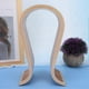thumbnail image 3 of Wooden Headset Hanger Rack Earphone Arch Shape Stand Holder for Desktop Table AccessoriesWood Grain, 3 of 3