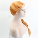 thumbnail image 4 of Shrek mujeres princesa Fiona Cosplay pelucas completas el monstruo Fiona fiesta juego de rol naranja marrón peluca de pelo trenzado, 4 of 5