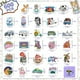 thumbnail image 2 of 600 PCS Pegatinas - Lindas y coloridas, impermeables - Para botellas, skate, cuadernos, laptops - Adolescentes, niñas, niños y adultos, 2 of 3