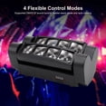 thumbnail image 3 of Mistaha 40W RGBW LEDs Mini Spider Stage Light AC90-240V DMX512 Control Black, 3 of 8