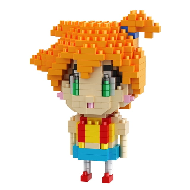 75 Styles Anime Monster Character Building Blocks Set, Assembled Bricks Figure Model Featuring Classic Cartoon Dolls, DIY Educational Collectible Toy Gift for Kids Boys Girls
