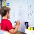 thumbnail image 2 of 2 Pieces Magnetic Dry Erase Marker Holder Magnetic Pen Marker Holder With 2 Magnet Board Eraser And 4 Erasable Markers For Whiteboard, Fridge, Metal L, 2 of 3