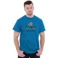 thumbnail image 5 of Scuba Diver Shark Life is Crap Funny Men's Graphic T Shirt Tees Brisco Brands X, 5 of 6