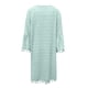 thumbnail image 5 of Vestido mini de verano de gasa con cuello en V y manga corta para mujer - Vestido informal ligero y fluido para mujer - S-XXL, 5 of 5