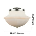 thumbnail image 5 of Innovations Lighting 237 Large Oxford Large Oxford 13" Tall Bathroom Sconce - Brass, 5 of 7