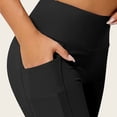 thumbnail image 3 of Leggings with Pockets for Women High Waisted Tummy Control Workout Hip Lift Yoga Pants Activewear Soft Stretchy Athletic Casual Yoga Pants, 3 of 6