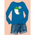thumbnail image 3 of Boo. Cute Ghost In Costume I Long Sleeve Toddler - Toddler Long Sleeve Tee, 3 of 4