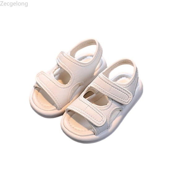Zecgelong Girls Dress Shoes Mary Jane Low Shoes Ballerinas Children Princess Shoes Wedding Shoes Flat Baby Evening Shoes Party School Shoes Sandals For Girls Size 6.5 Beige