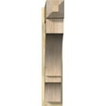 thumbnail image 2 of Ekena Millwork 8"W x 38"D x 38"H Balboa Rough Sawn Craftsman Outlooker, Douglas Fir, 2 of 4