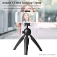 thumbnail image 3 of FlyFlise Mini Tabletop Tripod 2-Level Adjustable Working Heights 1/4, 3 of 8