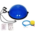 thumbnail image 5 of X Factor 23" Fitness Balance Yoga Ball Set - Stability Half Exercise Ball with Pump, 2x Resistance Bands, Workout Chart (Blue), 5 of 11