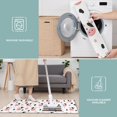 thumbnail image 6 of White Cow Head Dot Pattern Kitchen Rugs Sets Of 3,Kitchen Runner Rugs Non Skid Washable,Decorative Kitchen Floor Mats for Kitchen,Sink,Laundry,17"x30"+ 17"x47" + 17"x59", 6 of 6