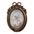 thumbnail image 3 of Elodie Baroque Photo Frame Embossed Picture Holder Oval for Bedside Home Decoration, 3 of 7