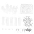 thumbnail image 4 of Moule Pendentif DIY, 125 Pcs Outils de Moulage en Résine Époxy Silicone Outil de Résine Époxy Fonctionnalité Polyvalente, 4 of 14