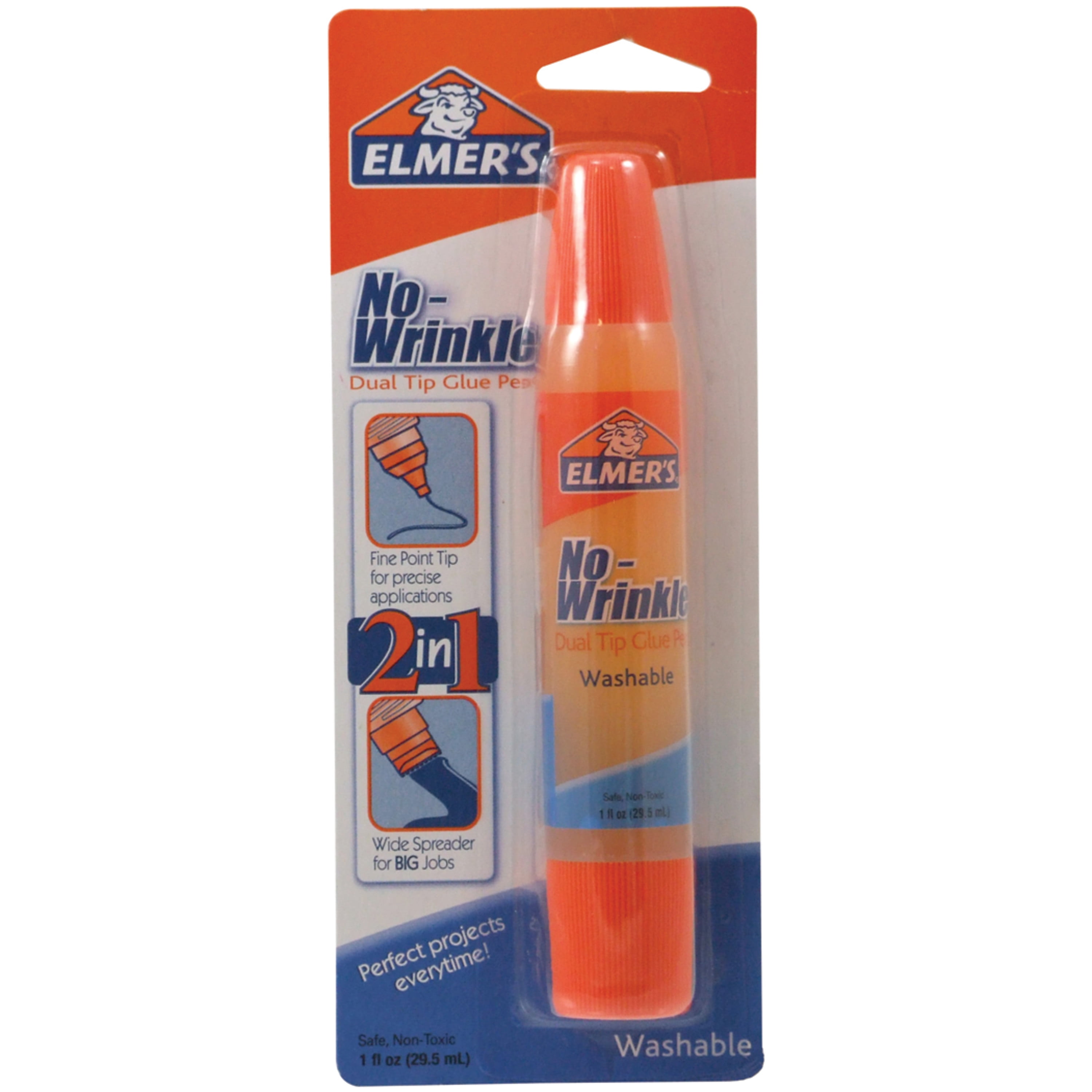 Elmer's NoWrinkle Dual Tip Glue Pen