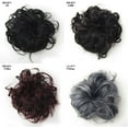 thumbnail image 5 of Meidiya Messy Bun Hair Piece Hair Bun Scrunchies Synthetic Wavy Curly Chignon Ponytail Hair Extensions Thick Updo Hairpieces for Women Girls Kids, 5 of 8