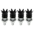 thumbnail image 1 of Tornillos de Placa de Licencia Universales M6 para Motocicleta Unique Bargains, Cubierta de 40 mm, Kit de Tornillos de Placa de Licencia Antirrobo, Marco de Tornillo de Aleación de Aluminio Negro, 1 of 6