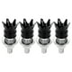 thumbnail image 1 of Tornillos de Placa de Licencia Universales M6 para Motocicleta Unique Bargains, Cubierta de 40 mm, Kit de Tornillos de Placa de Licencia Antirrobo, Marco de Tornillo de Aleación de Aluminio Negro, 1 of 6