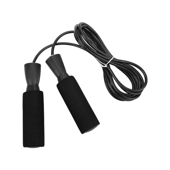 Skipping?Rope, Wide Application ?Rope Comfortable Feeling For Fitness For Adults Black
