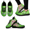 thumbnail image 1 of Zapatos de moda de marca con diseño de libélula verde, estampado de flores, planos para baloncesto y caminatas, zapatos deportivos para exteriores, zapatillas, 1 of 6