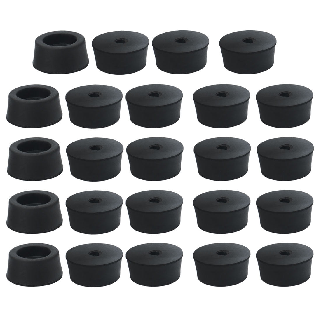 24pcs Rubber Feet Bumper Printer Desk Table Appliance Leg Pads