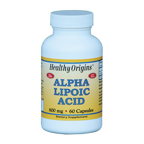 Healthy Origins Alpha Lipoic Acid 600 Mg Capsules, 60 Ea