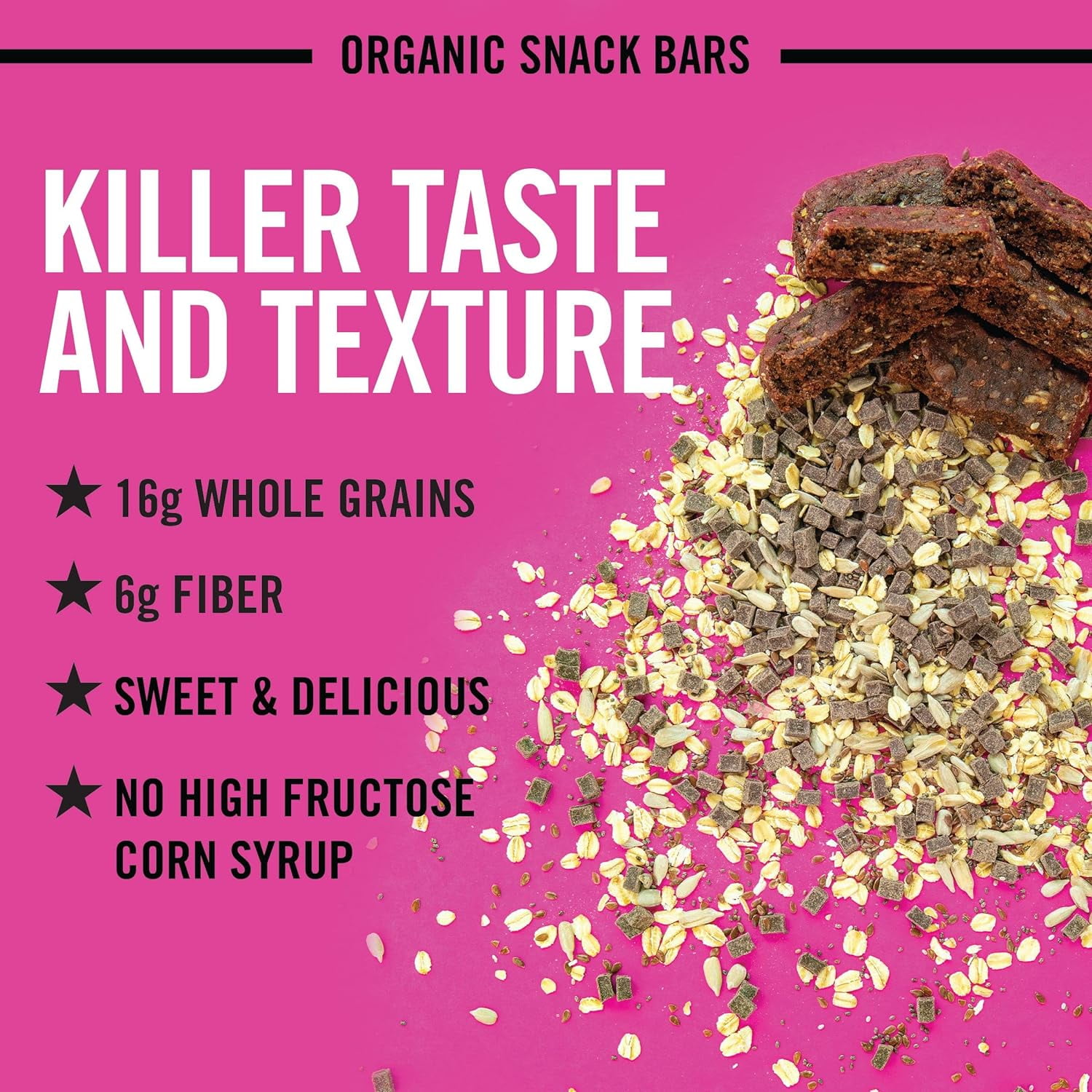 Dave's Killer Bread Cocoa Brownie Blitz Organic Snack Bars, 4CT (6-Pack)