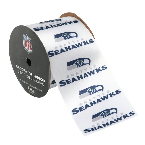 Berwick 2.5" NFL Seattle Seahawks Ribbon, 1 Each