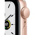 thumbnail image 3 of Refurbished Apple Watch SE (2020) 1st Gen 44mm (GPS + Cellular) Gold w/ Wireless Earbuds, 3 of 4