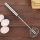 thumbnail image 5 of sweethay Batidora semiautomática de mano para huevos, minimezclador para restaurante, batidor de cocina reutilizable para el hogar Cocina y Comedor 12 pulgadas M, 5 of 6