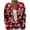 ZG-Red, variant on Xmyrz Christmas Lightweight Jacket Women Cardigan Jacket Print Long Sleeve Skin-Friendly Going Out Leisure Faddish Women'S Coats Outerwear Jacket