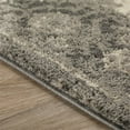 thumbnail image 4 of Addison Rugs Emporium 3'3" x 5'1" Rectangle Microfiber Area Rug in French Gray, 4 of 7