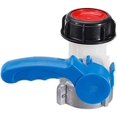 thumbnail image 1 of Conector de conversión de maleta ibc, válvula de mariposa de maleta de granelero mediano 1000l dn40 / ddn50 conector de conversión de drenaje de contenedor de agua de granelero mediano (62mm), 1 of 5