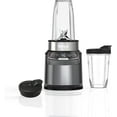 thumbnail image 1 of Ninja BN400C Personal Nutri-Blender Pro with Auto-iQ Technology, 1000W – Silver – Open Box, 1 of 5