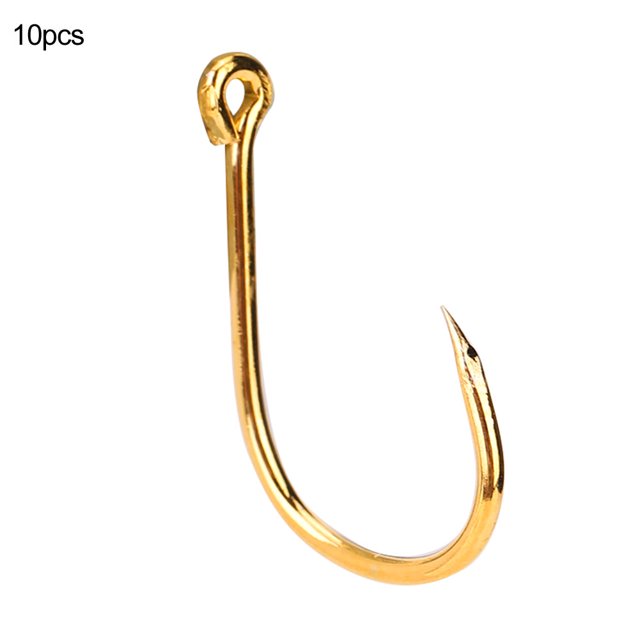 Anzuelo de pesca de acero, 100 piezas de anzuelo de pesca de acero con alto contenido de carbono, anzuelo de pesca con púas afiladas, probado y confiable