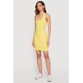 thumbnail image 2 of Women's Ribbed Knit Halter Mini Dress, 2 of 3