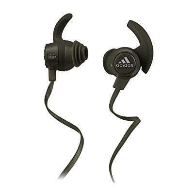 monster 137020-00 adidas performance response earbud headphones, olive green