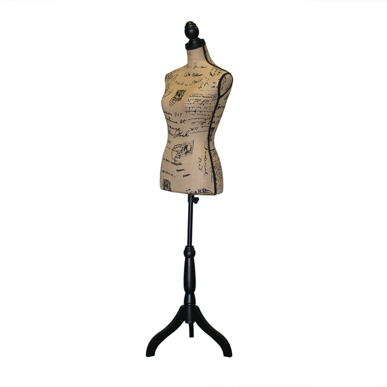 Vl16786 Classic 743 Mannequin, Female Display Dress Form, Made From Fiber  Glass Covered In Cotton Mmaterial - Walmart.com