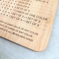 thumbnail image 5 of Phase 10 Score Board Wooden Round Tracker with 8 Colored Pegs for Family Card Game Night, 5 of 7
